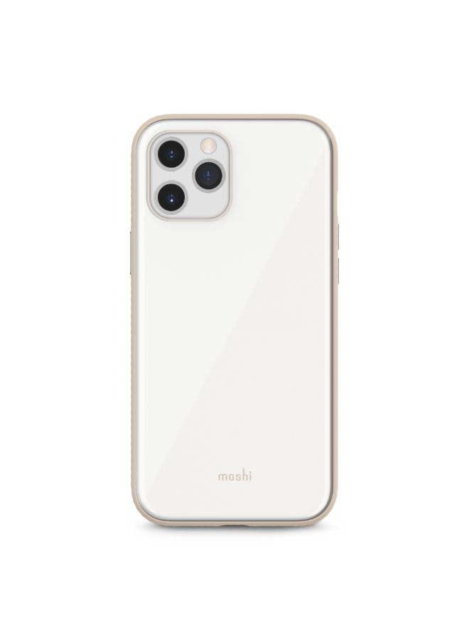 Moshi Protective Case Cover For iPhone 12 Pro Max Pearl White - Image 1