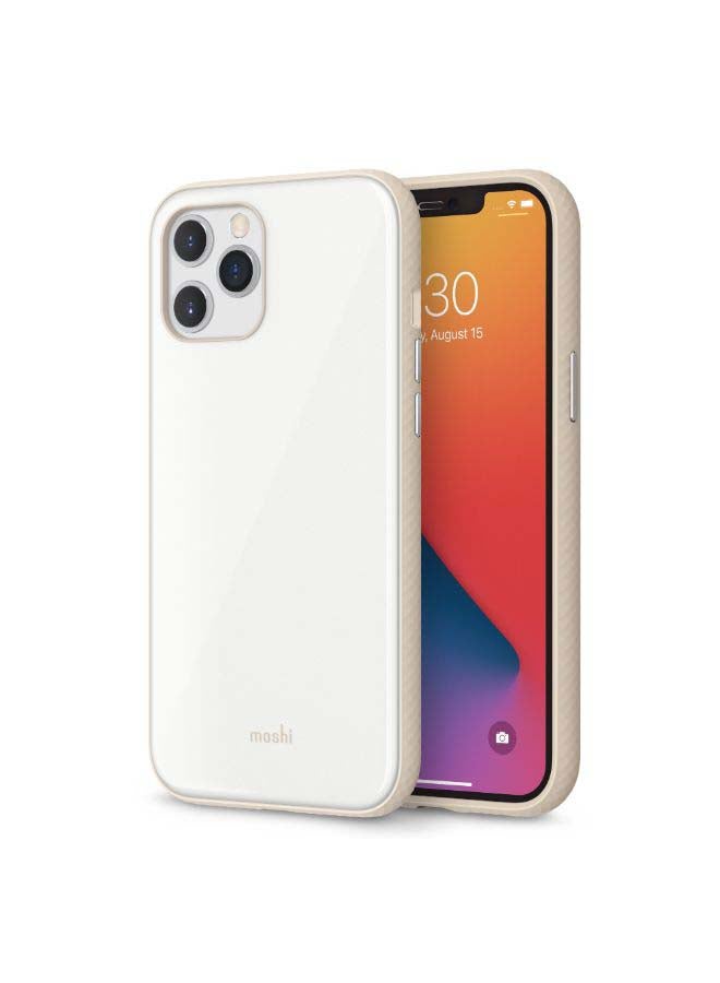 Moshi Protective Case Cover For iPhone 12 Pro Max Pearl White - Image 3
