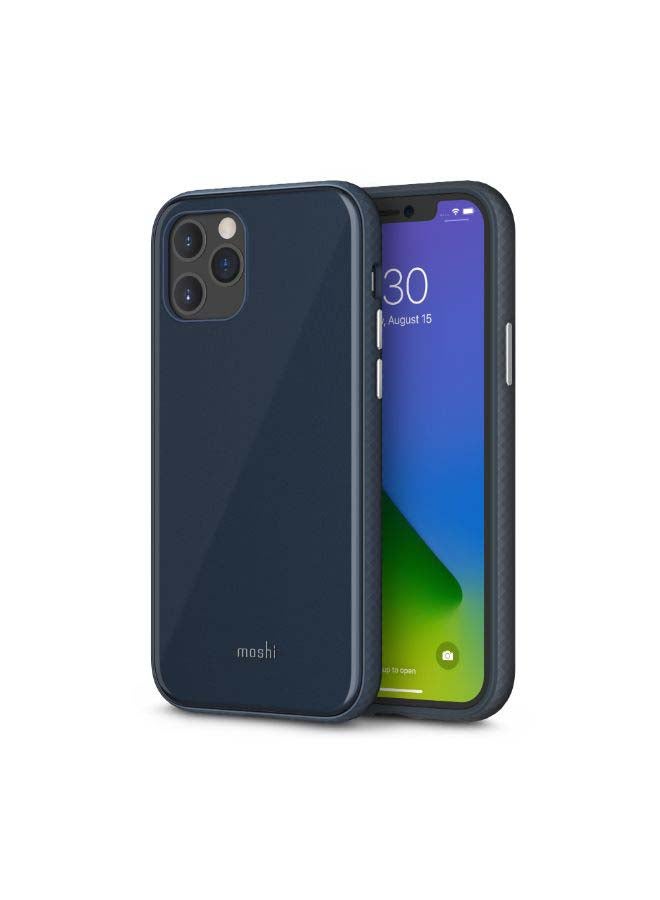 Moshi Protective Case Cover For iPhone 12/12 Pro Midnight Blue - Image 1