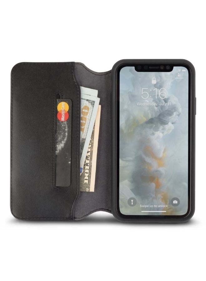Moshi Protective Flip Cover For iPhone For iPhone XS Max Black - Image 2