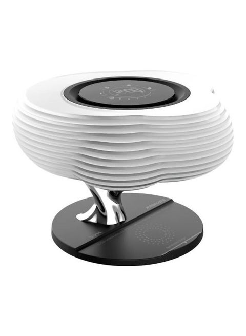 10W True Wireless Speaker, 3-In-1 Unique Cloud Design Smart Lamp and Multi-Regional Plugs Multicolour