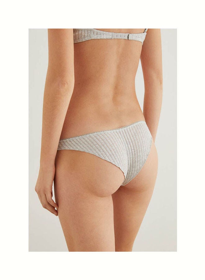 women'secret Loose Brazilian Briefs Grey - Image 2