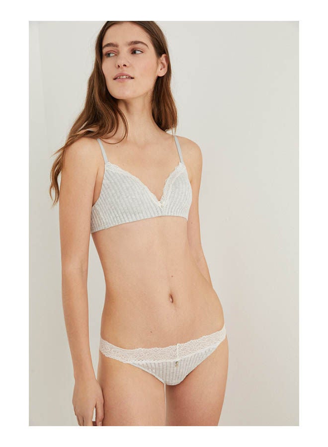 women'secret Loose Brief Grey - Image 1