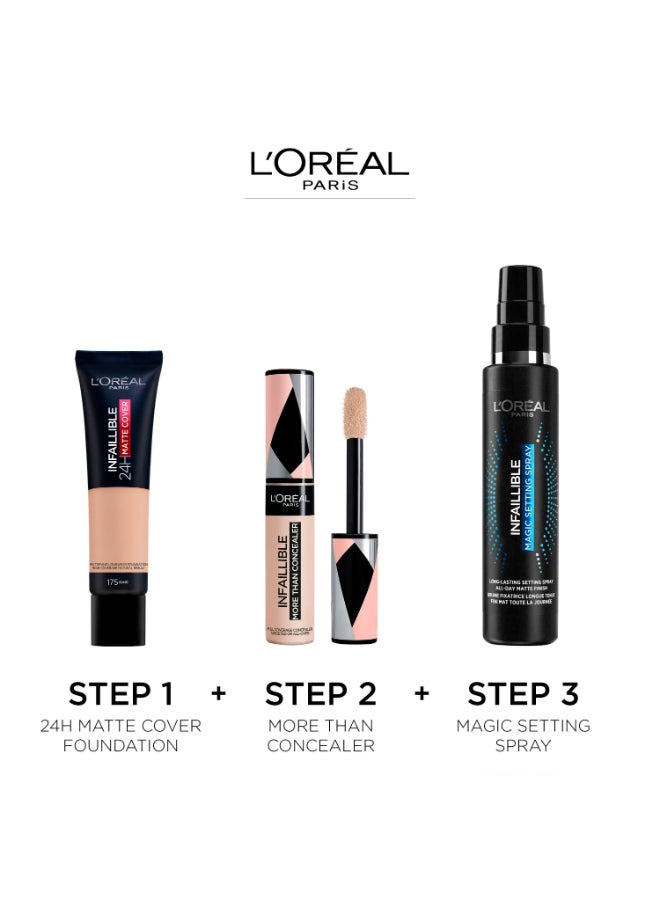 L'OREAL PARIS - Infallible 24H Matte Cover Foundation 110 Rose Vanilla - Image 1