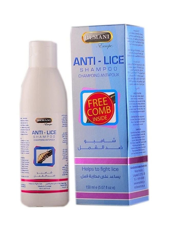 HEMANI - Pack Of 2 Anti Lice Shampoo 2x150ml - Image 1