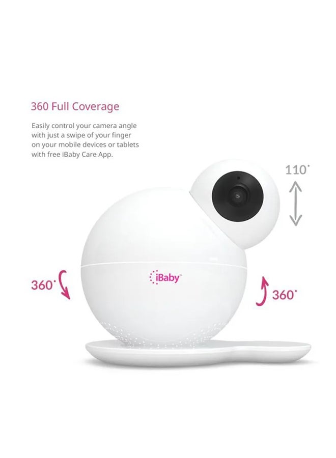 ibaby - Care M7 Smart Wi-Fi Enabled Baby Digital Video Monitor, 360 Rotation, Moonlight Soother, Music Player, Smart Sensors, Apple iPhone and Android- 1551191107-2747 - Image 1