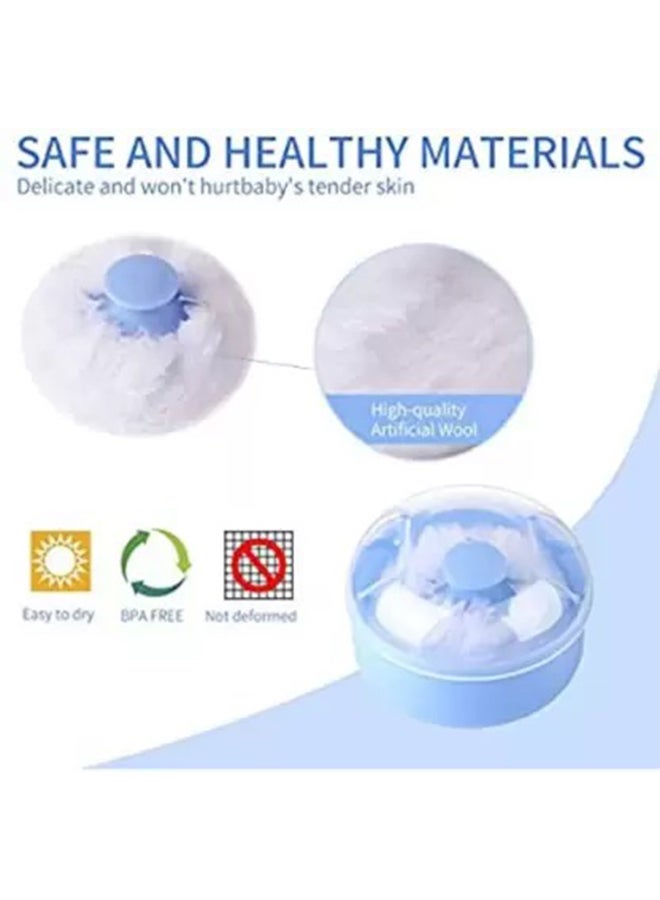 Generic - Protective Powder Case With Puff With High-quality Non-toxic Material, Safe, and Durable for Newborn Baby - Image 1