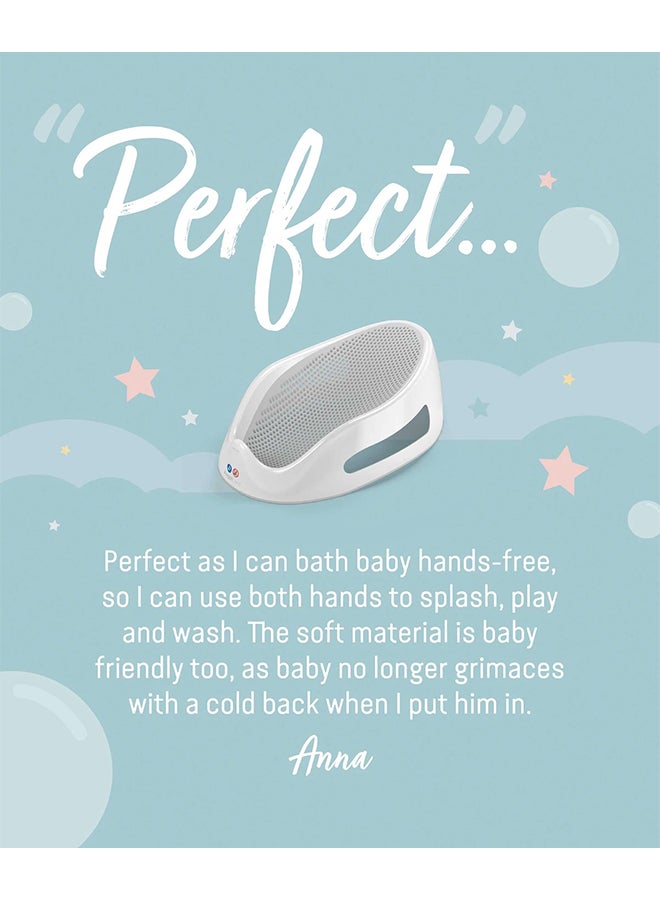 ليتل أنجل كرسي استحمام للأطفال محمول بتصميم فريد ومريح وآمن مع مادة ناعمة الملمس - Image 3