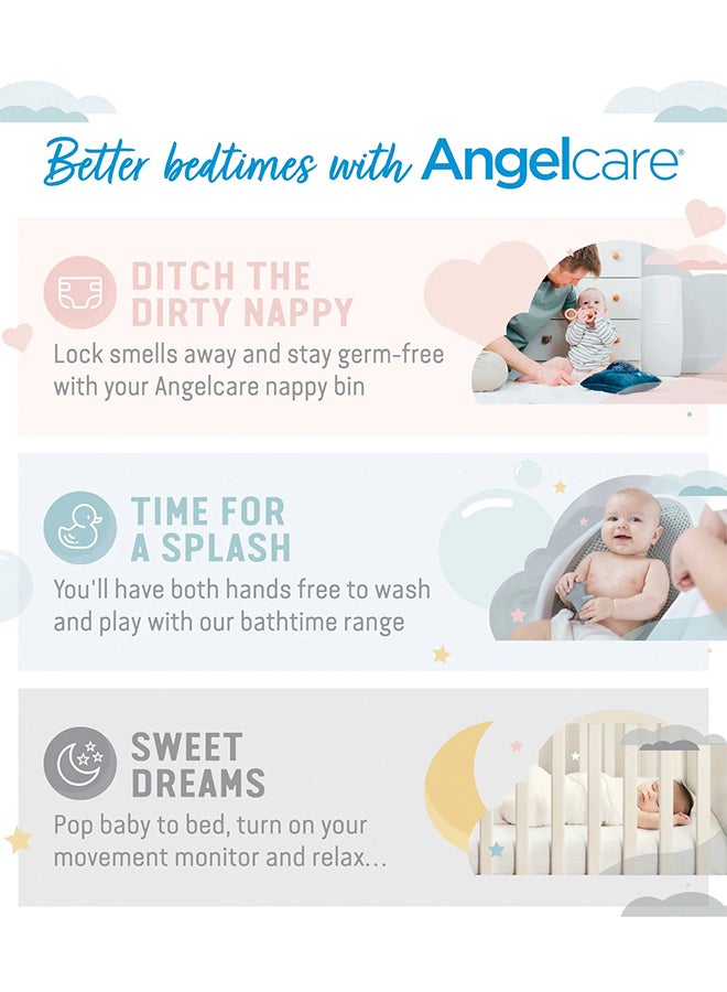 ليتل أنجل كرسي استحمام للأطفال محمول بتصميم فريد ومريح وآمن مع مادة ناعمة الملمس - Image 2