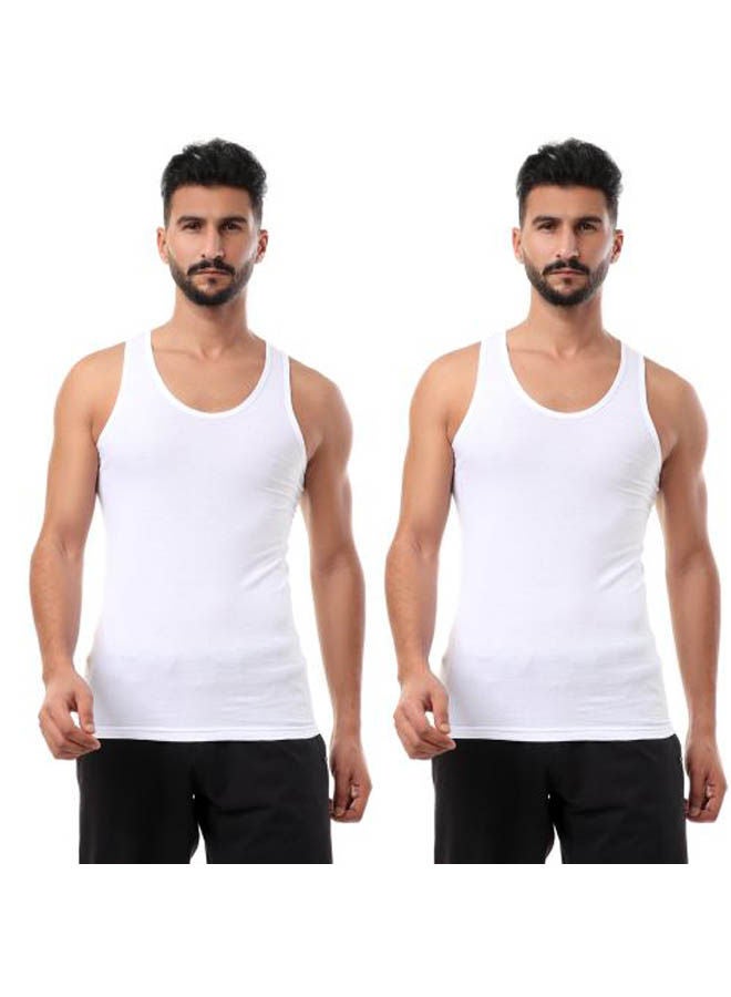COTTONIL Bundle OF 2  Cotton Undershirt White  - Image 1