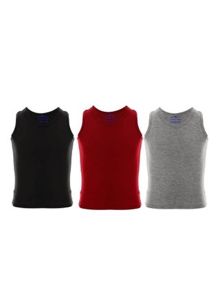 Bundle Of Three Ultra Soft  Undershirt Multicolour - v1649938454/N53084446V_1