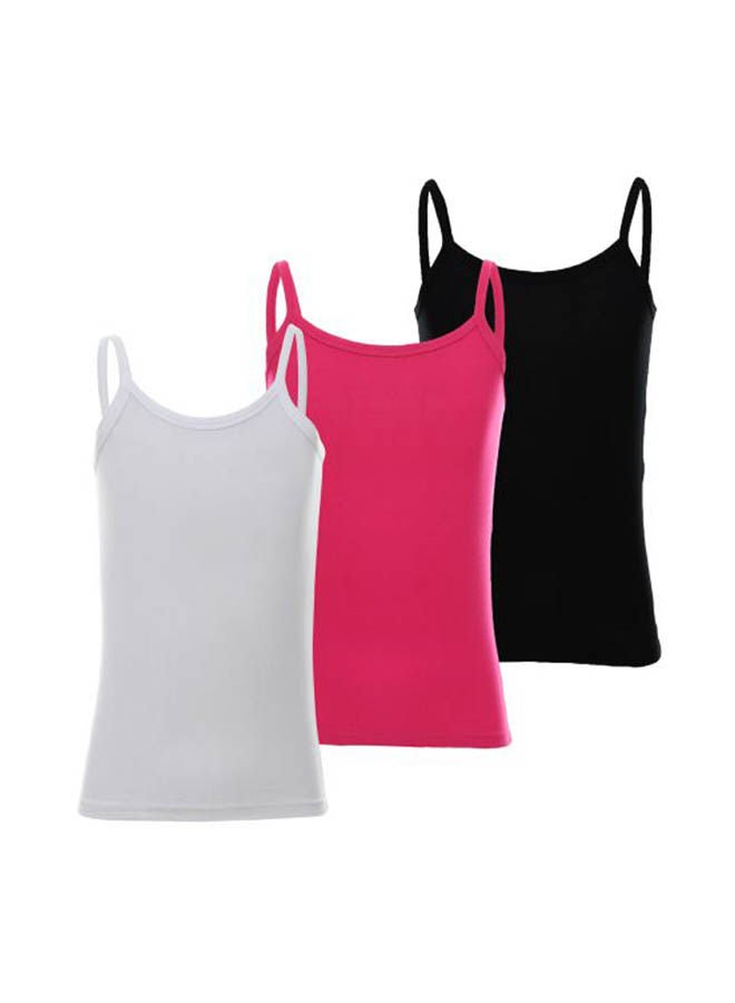 Mesery - Bundle Of Three Girls Top Cotton Multicolour - Image 1