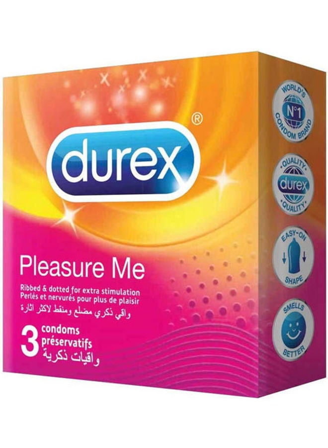Durex Pleasure Me - 3 Pcs 