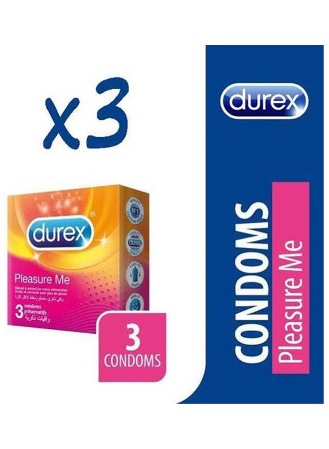 دوريكس Pleasure Me - 3 Pcs X 3 Packs