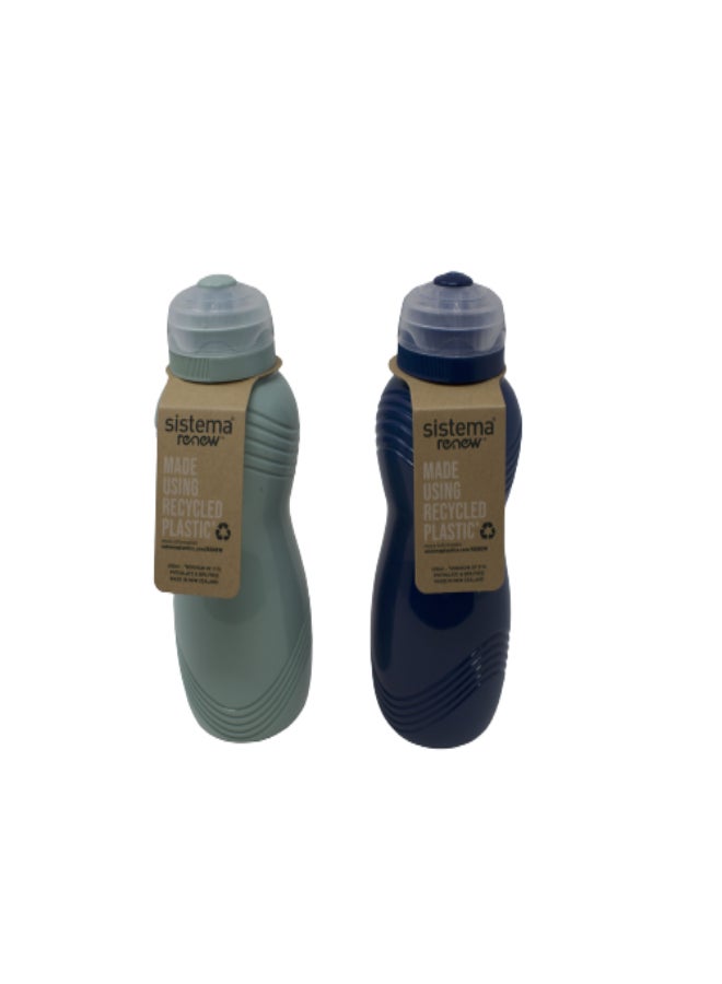 زجاجة وايف للشرب متعدد الألوان 600ملليلتر