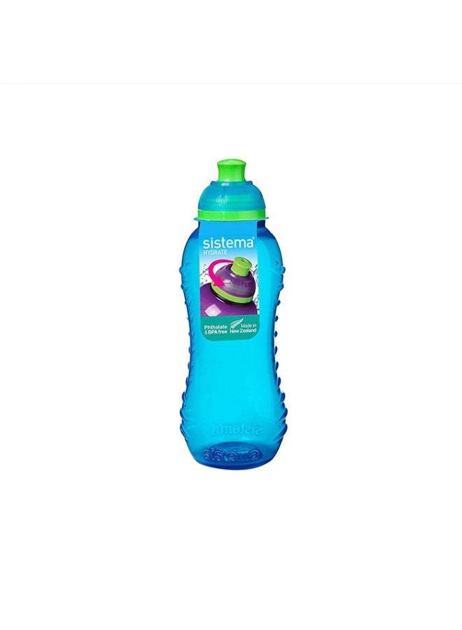 sistema Squeeze Twist & Sip Water Bottle Multicolor 330 Mlml - Image 1