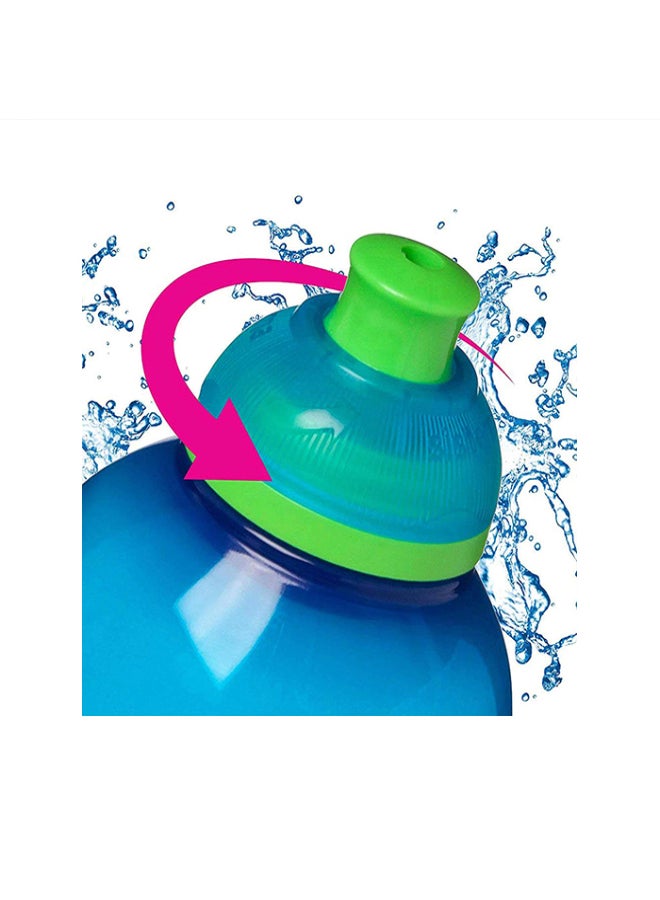 sistema Squeeze Twist & Sip Water Bottle Multicolor 330 Mlml - Image 2