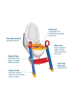 Generic Lightweight Foldable And Portable Baby Toilet Step Stool Ladder  - Image 4