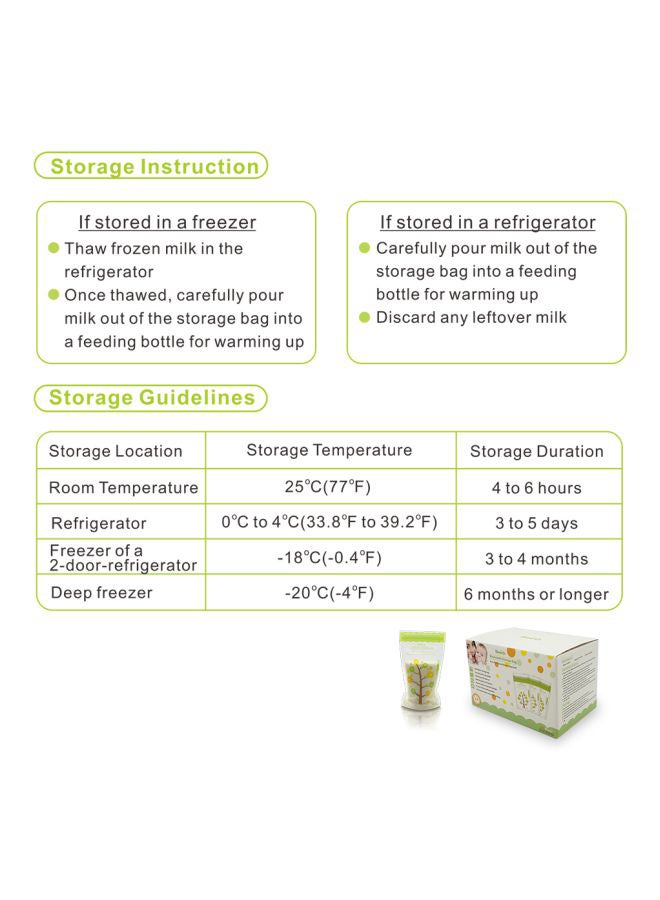 Bimirth 112-Piece Breast Milk Storage Bag Set  - Image 2