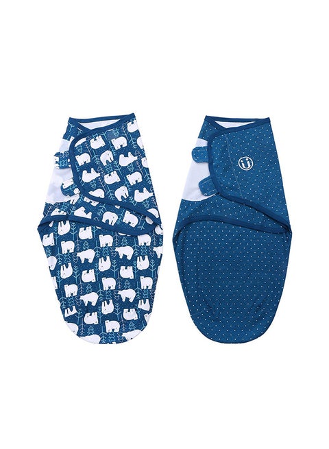 2-Piece Printed Baby Wrap