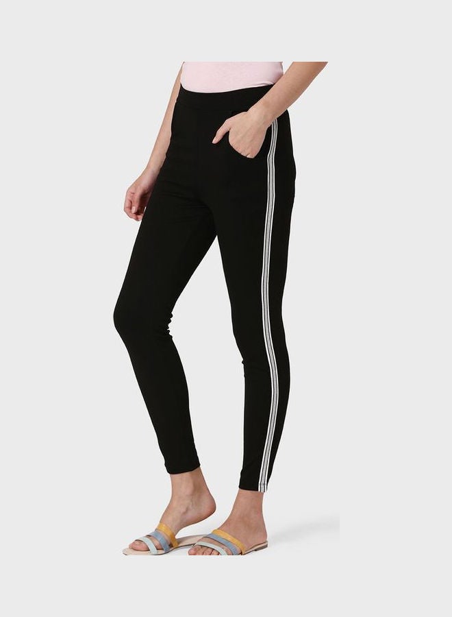 MODE Women High Waist Jeggings Black - Image 4