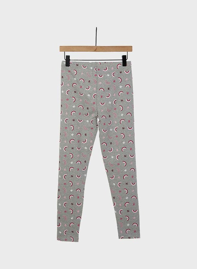 BEVERLY HILLS POLO CLUB Girls Kids Essential Sweatpants Grey  - Image 2