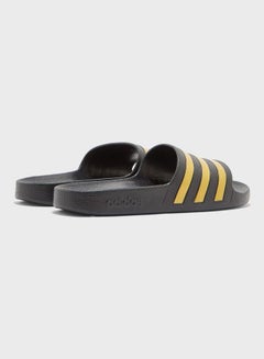 Adidas Adilette Aqua Sports Swim Unisex Slides Black/Gold  - Image 3