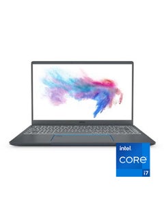 Prestige 14 A10SC With 14-Inch Display, Intel Core i7-10710 Processor/16GB RAM/1TB SSD/4GB NVIDIA GeForce GTX 1650 Graphics Card/Windows / English/Arabic Dark Gray
