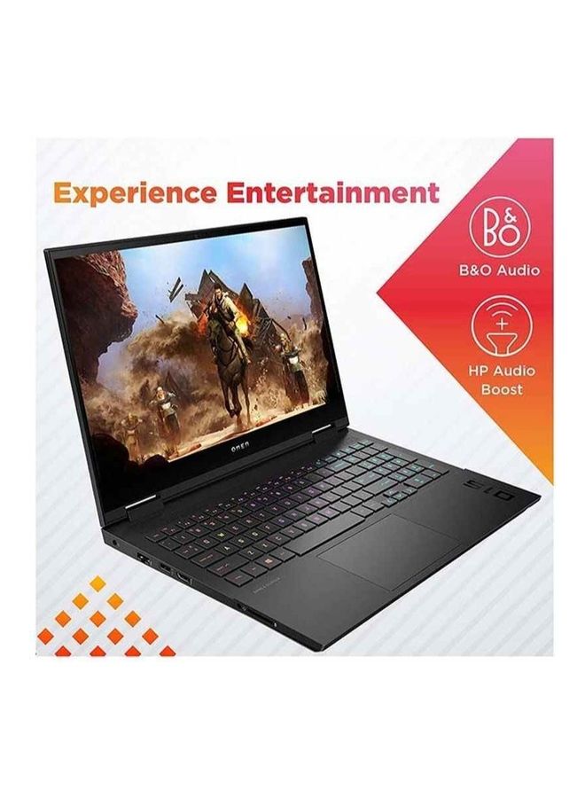 HP - Omen (Upgraded Version) Laptop With 16-Inch FHD Display, Core i7-11800H Processor/16GB RAM/512GB SSD/Nvidia GeForce RTX 3060 6GB Graphics Card English Black - Image 1