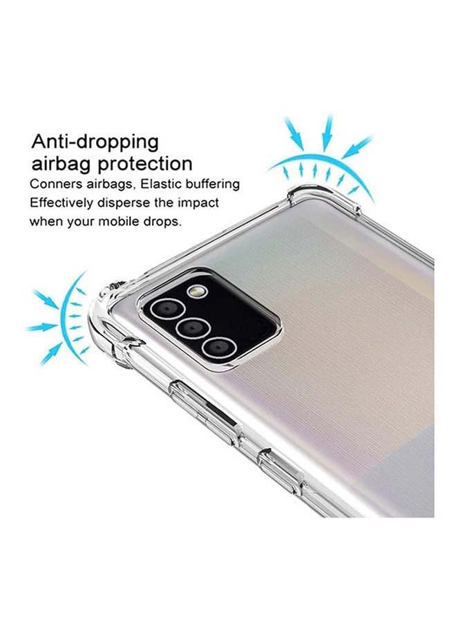 MARGOUN Shockproof Gorilla Bumper TPU Case Cover For Samsung Galaxy A03s Transparent - Image 3