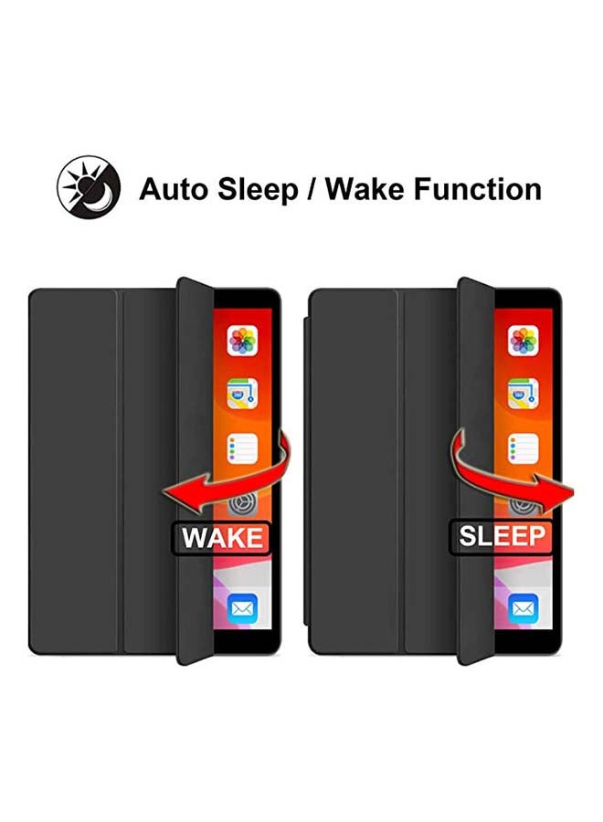 Rock Pow Protective Case Cover For Apple iPad Air4/Air5 10.9 inch (2020/2022) Generation With Pencil Holder Black - Image 2