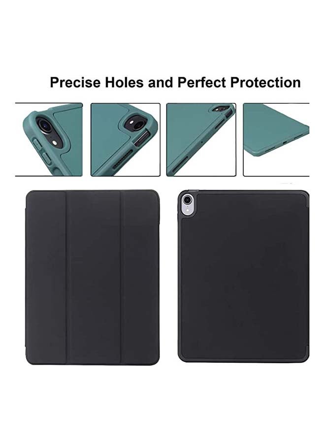 Rock Pow Protective Case Cover For Apple iPad Air4/Air5 10.9 inch (2020/2022) Generation With Pencil Holder Black - Image 3