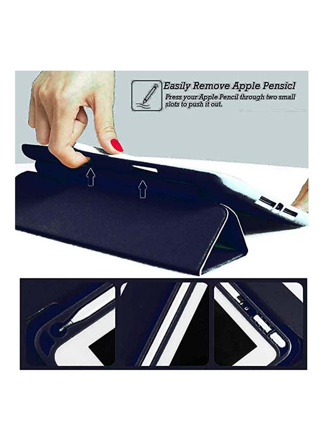 Rock Pow Protective Case Cover For Apple iPad Air4/Air5 10.9 inch (2020/2022) Generation With Pencil Holder Black - Image 5