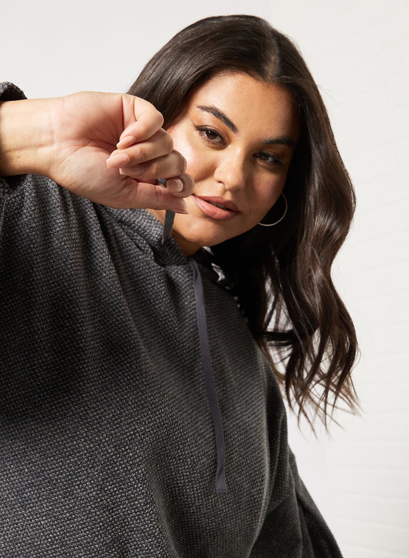 Only Carmakoma - Plus Size Hoodie Grey - Image 1