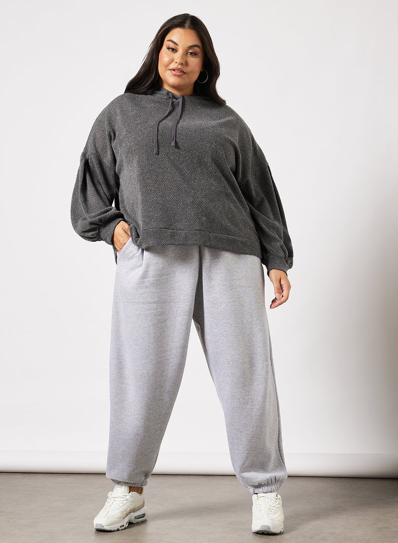 Only Carmakoma - Plus Size Hoodie Grey - Image 1