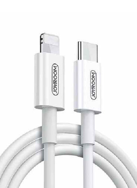 Type-C to Lightning MFi Certification PD Fast Charging Cable White