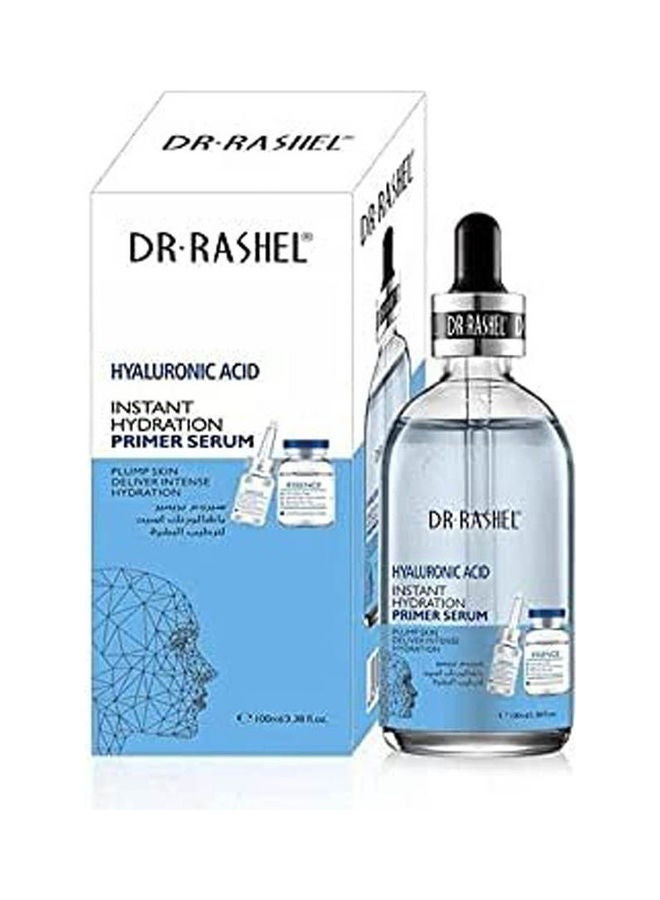 دكتور راشيل حمض الهيالورونيك- سيروم برايمر فوري للترطيب لمقاومة علامات التقدم في السن - البقع الداكنة شفاف 100ملليلتر