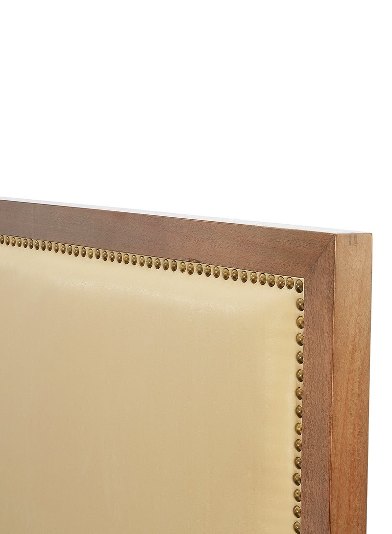 ebb & flow - Bed Frame Luxurious - Queen Size Bed - Elegant Stud Collection - Luxurious Home Sand 166 x 208 x 110cm - Image 1