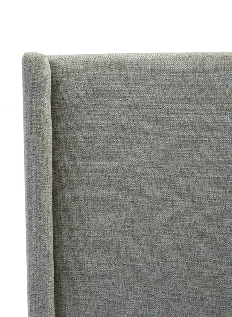ebb & flow - Bed Frame Luxurious - Queen Size Bed - Elegant Stud Collection - Luxurious Home Ash Grey 1660 x 2080 x 1100mm - Image 1