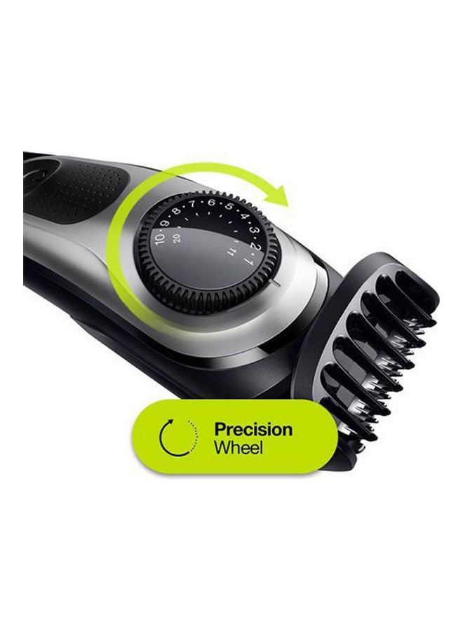 BRAUN Beard Trimmer BT5960TS With Precision Dial, 3 Attachments And Gillette Fusion5 ProGlide Razor, Include Protective Travel Bag Grey  - Image 3