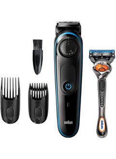 BT3240 Beard Trimmer For Men, Cordless & Rechargeable Hair Clipper With Gillette ProGlide Razor Black