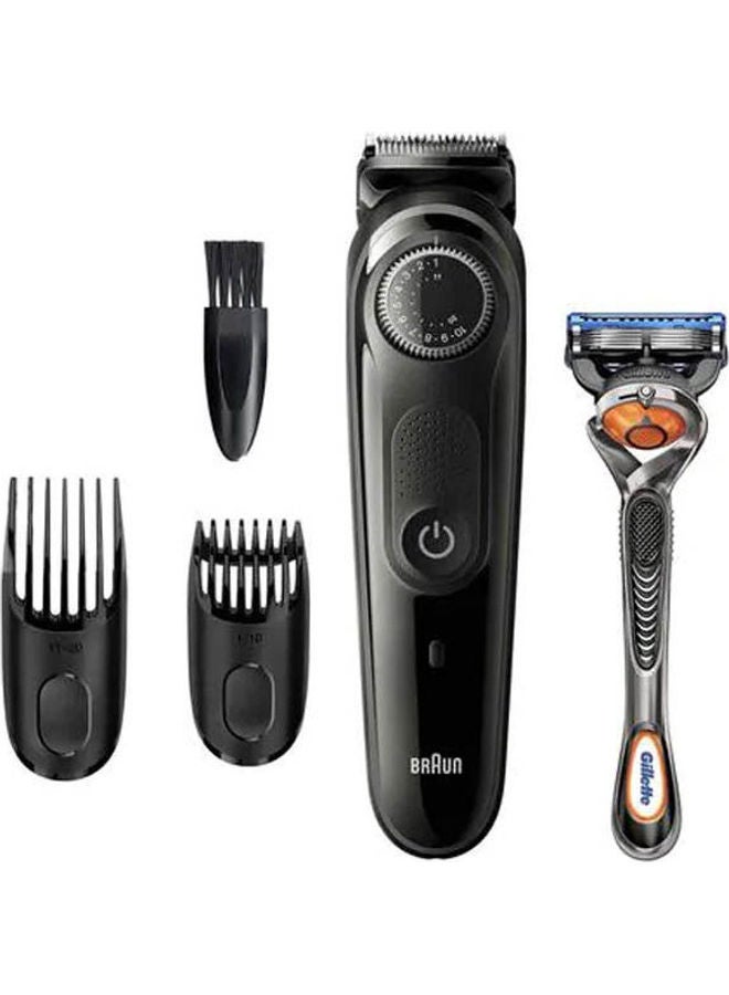 BRAUN BT3242 Beard Trimmer With Gillette Fusion5 Pro Glide Razor Black - Image 1