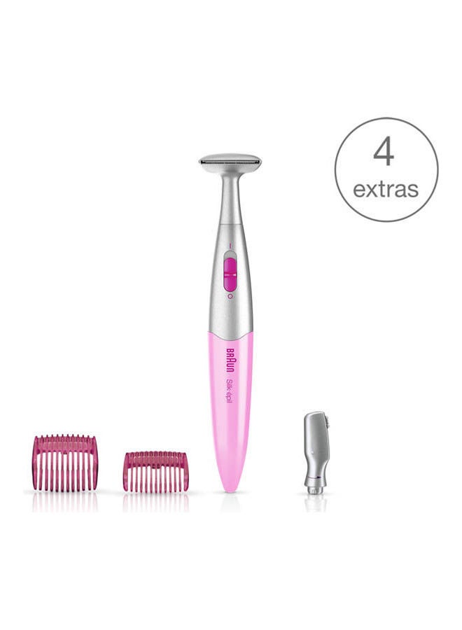 BRAUN FG 1100 Silk-Epil Bikini Styler Pink - Image 1
