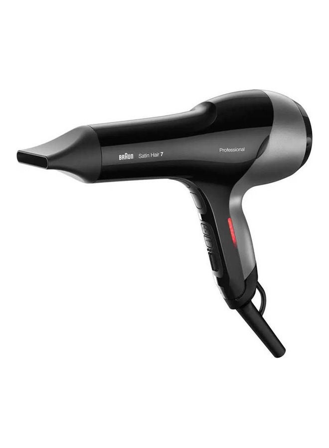 BRAUN HD780 Satin Hair 7 Senso Dryer - 2000 Watt Black  - Image 1