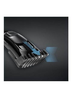 BRAUN Hair Clipper HC5050 With 2 Combs For 16 Precise Length Settings And Pouch Black  - Image 3