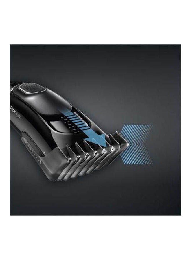 BRAUN - Hair Clipper HC5050 With 2 Combs For 16 Precise Length Settings And Pouch Black - Image 1