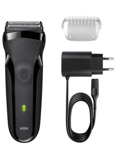 BRAUN 300s Black Dry For Men - Foil Shavers Black  - Image 3