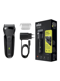 BRAUN 300s Black Dry For Men - Foil Shavers Black  - Image 1