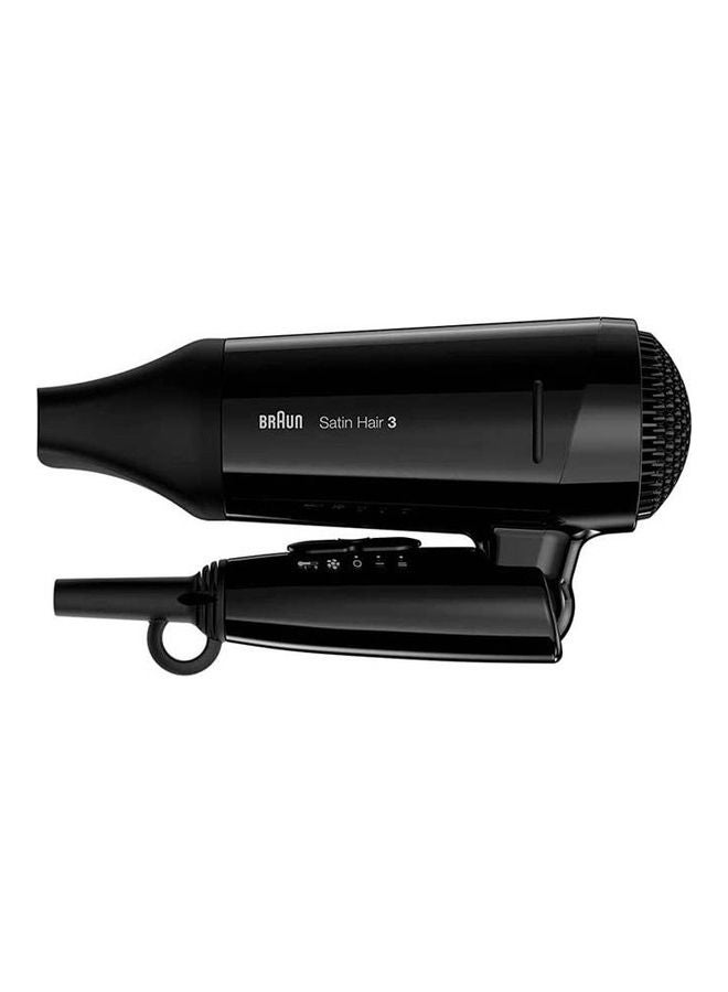 BRAUN HD350 Satin Hair 3 Style & Go Travel Dryer - 1600 Watt Black - Image 2