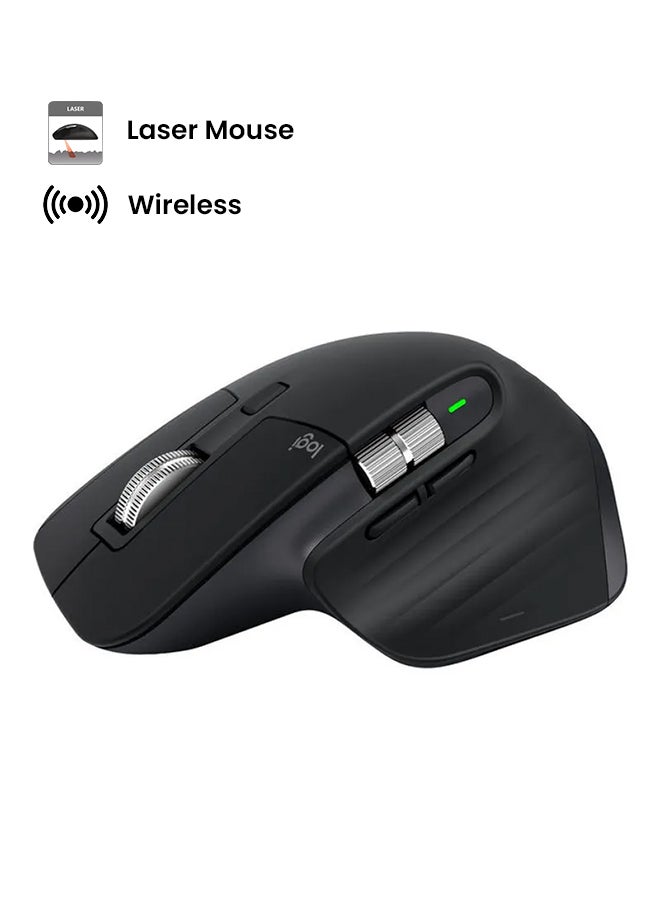 Logitech - MX Master 3 Wireless Mouse Graphite - Image 1